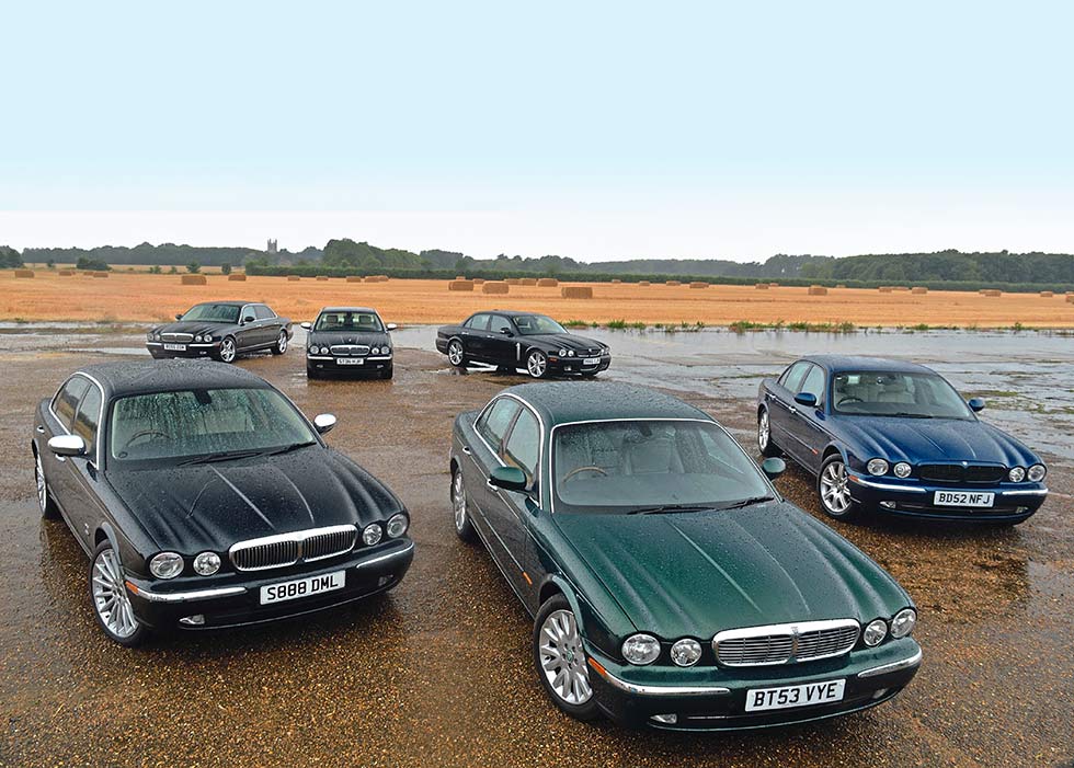 Group Test Jaguar XJ X350 - XJ6 3.0, XJ8 4.2, XJ 2.7 TDVi, XJR, Super V8 and Daimler Super Eight