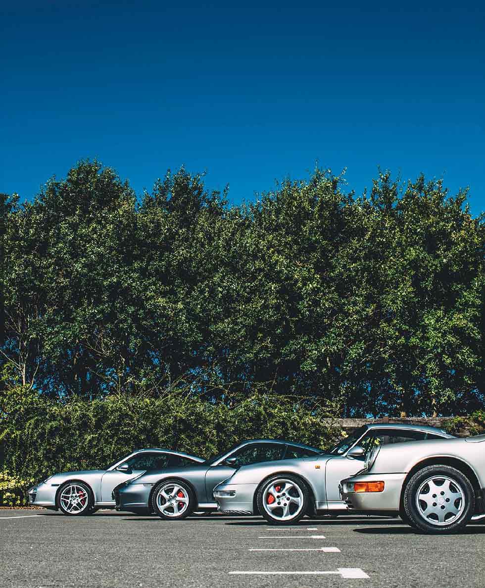 Porsche 911 Carrera 4 Evolution 964, 993, 996 and 997 Carrera 4