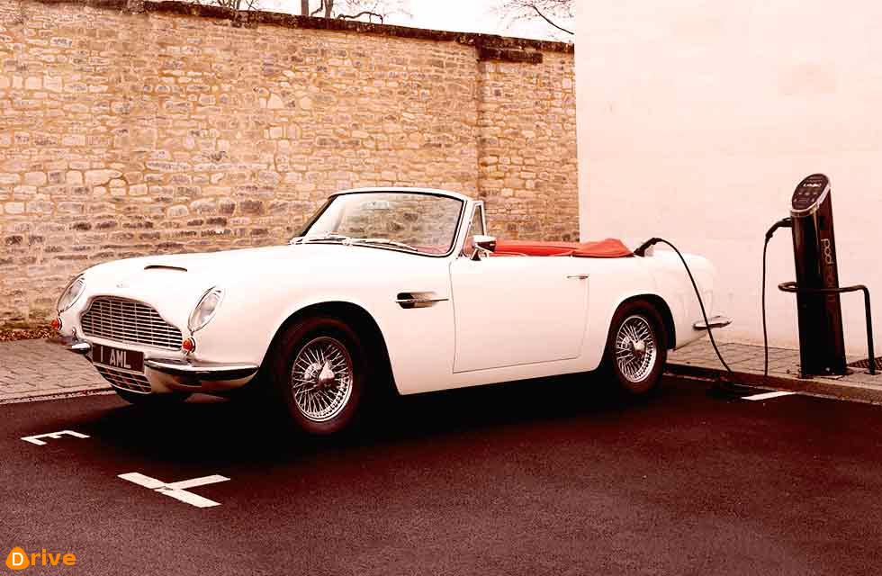 1970 Aston-Martin DB6 MkII Volante is the first car to receive Aston Martin’s radical new EV powertrain