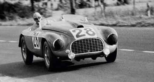 Ferrari 212’s style reflected race cars like this 166MM Barchetta