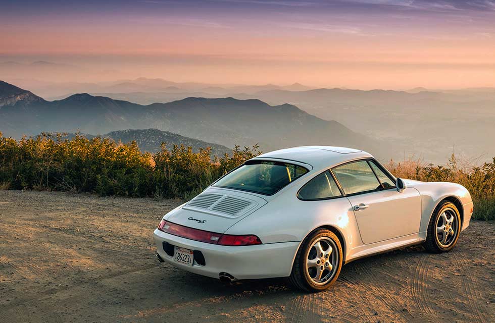 the Turbo-look 1997 Porsche 911 Carrera S 993 
