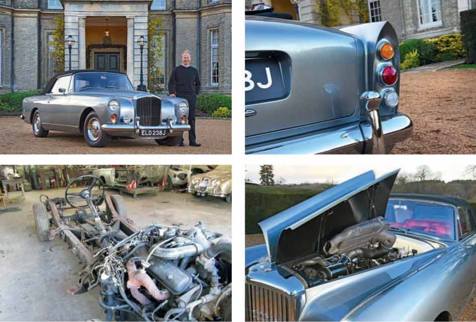 1961 Bentley S2 Continental Park Ward Drophead - rebuild of a coachbuilt