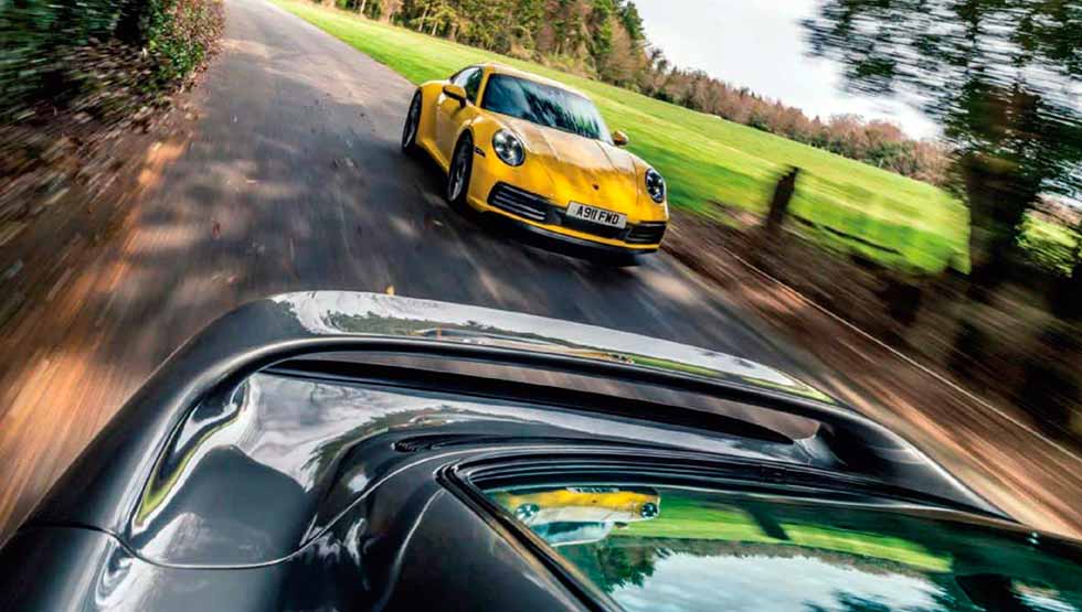 1986 Porsche 959 Sport vs. 2020 Porsche 911 Carrera 4S 992