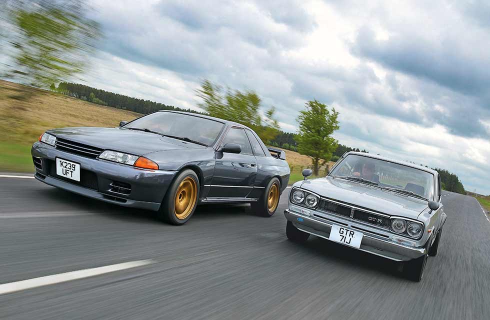 1970 Nissan Skyline 2000GT-R VS. Nissan Skyline R32 GT-R 1989 