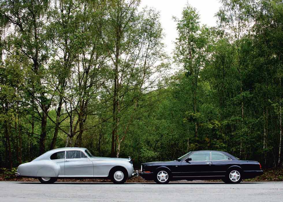 1952 Bentley R-Type Continental vs. 1991 Bentley Continental R