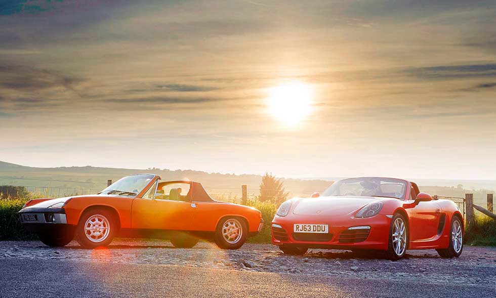 1972 Porsche 914 1.7 vs. 2014 Porsche Boxster 2.7 981 - comparison road test