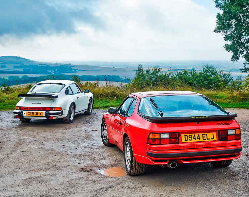 1986 Porsche 944 Turbo vs 1986 Porsche 911 Carrera 3.2