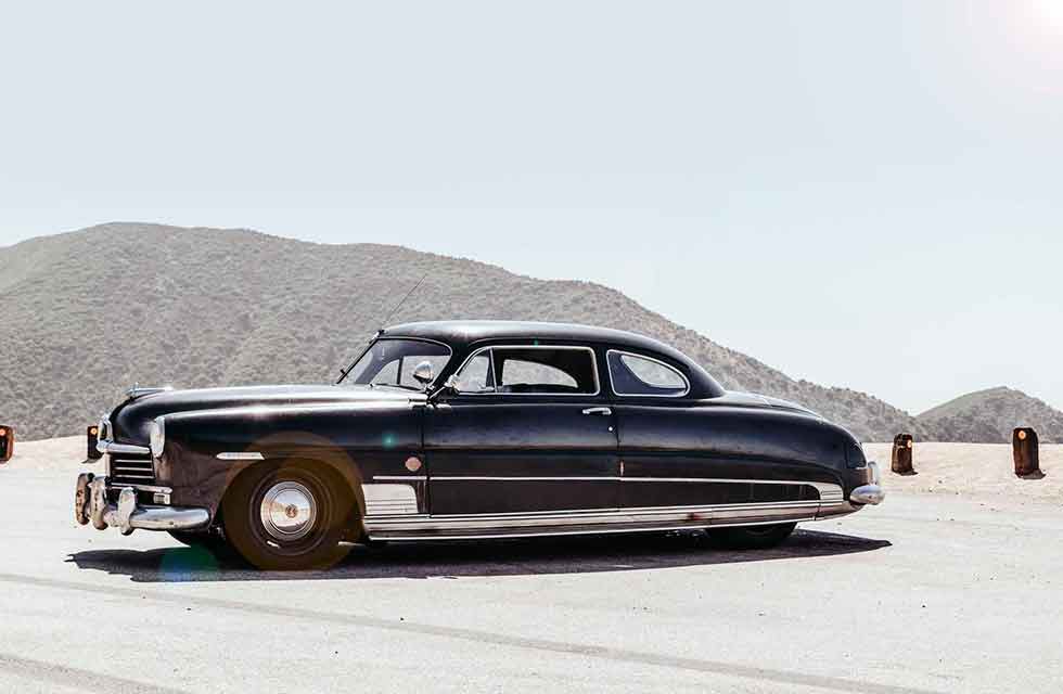 The ICON 'derelict' 1949 Hudson Coupe is an old-school ride with modern muscle - 630-horsepower V8 elevates this badass barn find into supercar status.