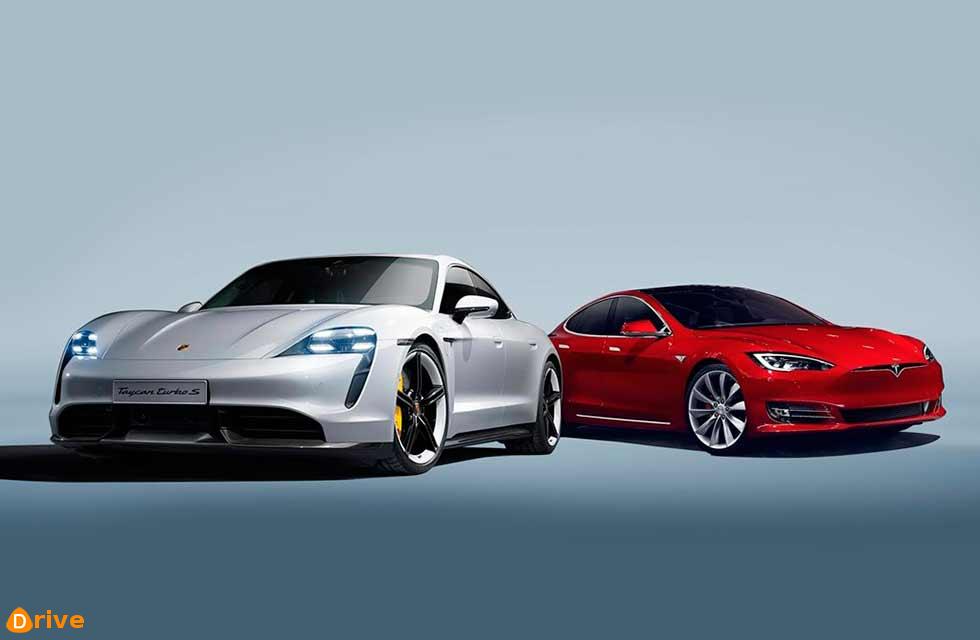 Porsche Taycan Turbo S vs Tesla Model S