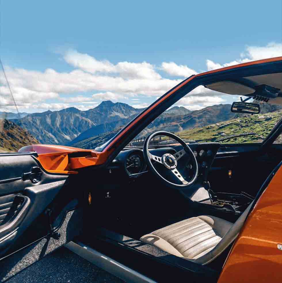 Italian Job 1969 Lamborghini Miura returns to the roads that made it famous