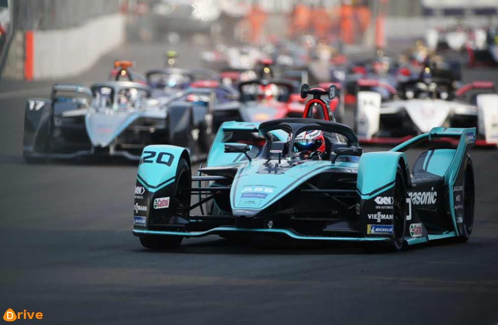 FIA Formula E Championship Evans wins his second E-Prix for Panasonic Jaguar Racing
