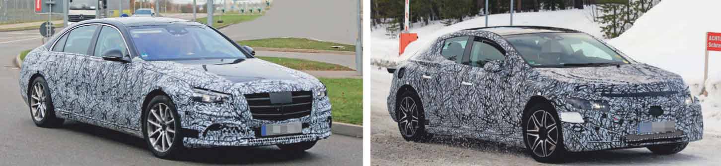 E-Class-equivalent EQE will follow the EQS in 2022