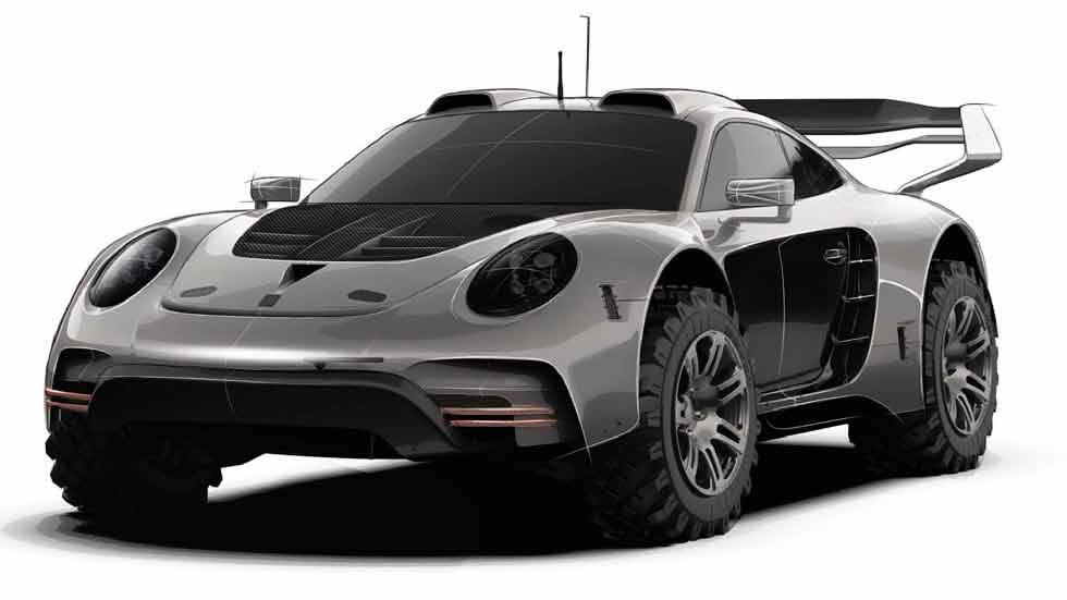 Gemballa reveals mutant off-road Porsche 911 Turbo 991.2