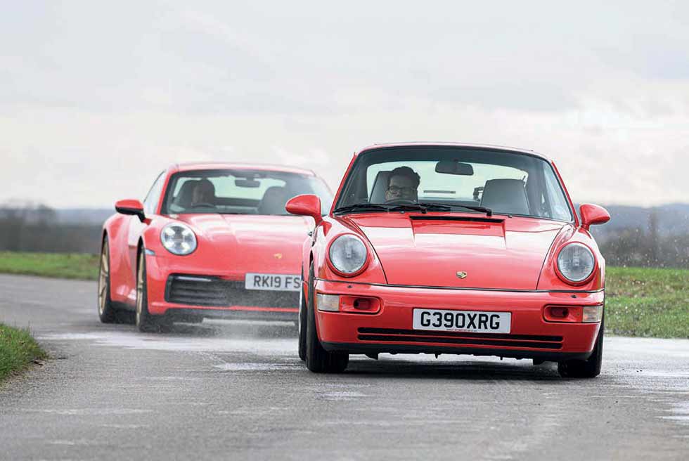 1990 Porsche 911 Carrera 3.6 964 vs. 2020 Porsche 911 Carrera S 992