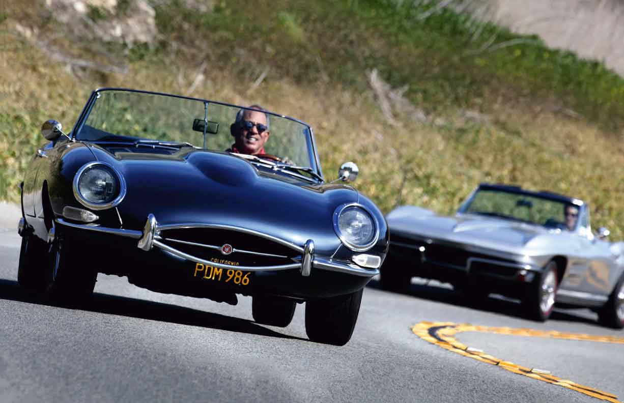 1963 Chevrolet Corvette Sting Ray C2 vs. 1961 Jaguar E-Type 3.8 S1 - comparison road test