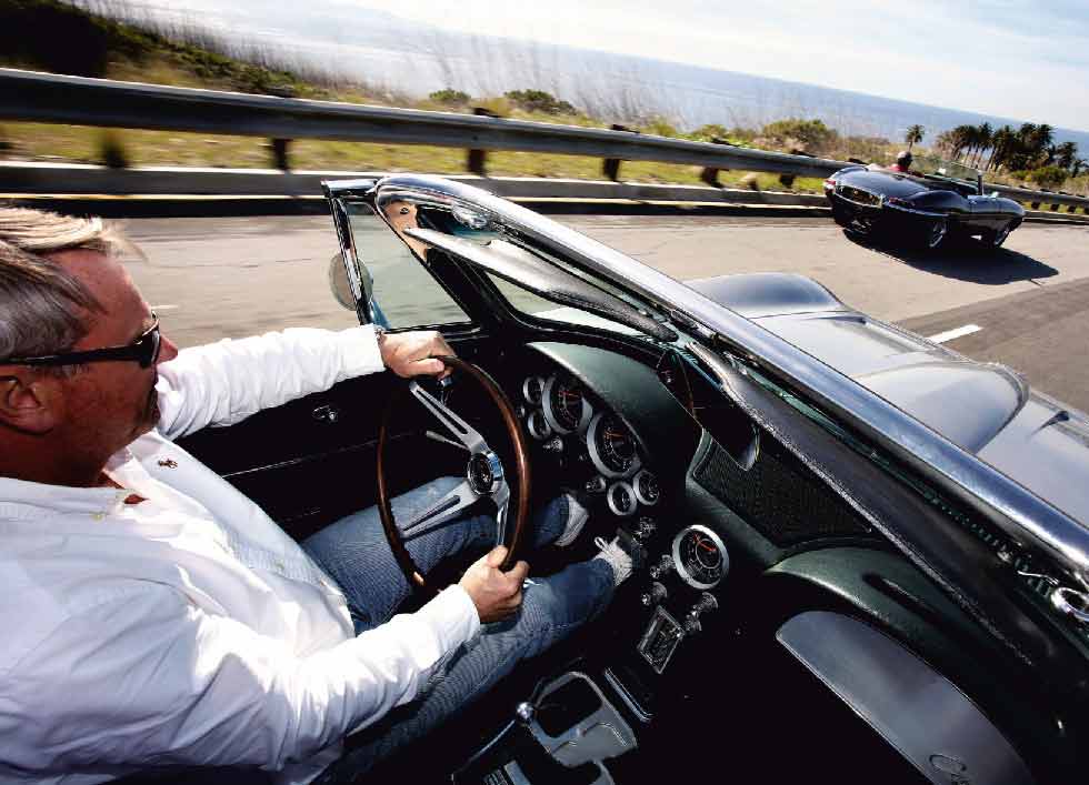 1963 Chevrolet Corvette Sting Ray C2 vs. 1961 Jaguar E-Type 3.8 S1 - comparison road test