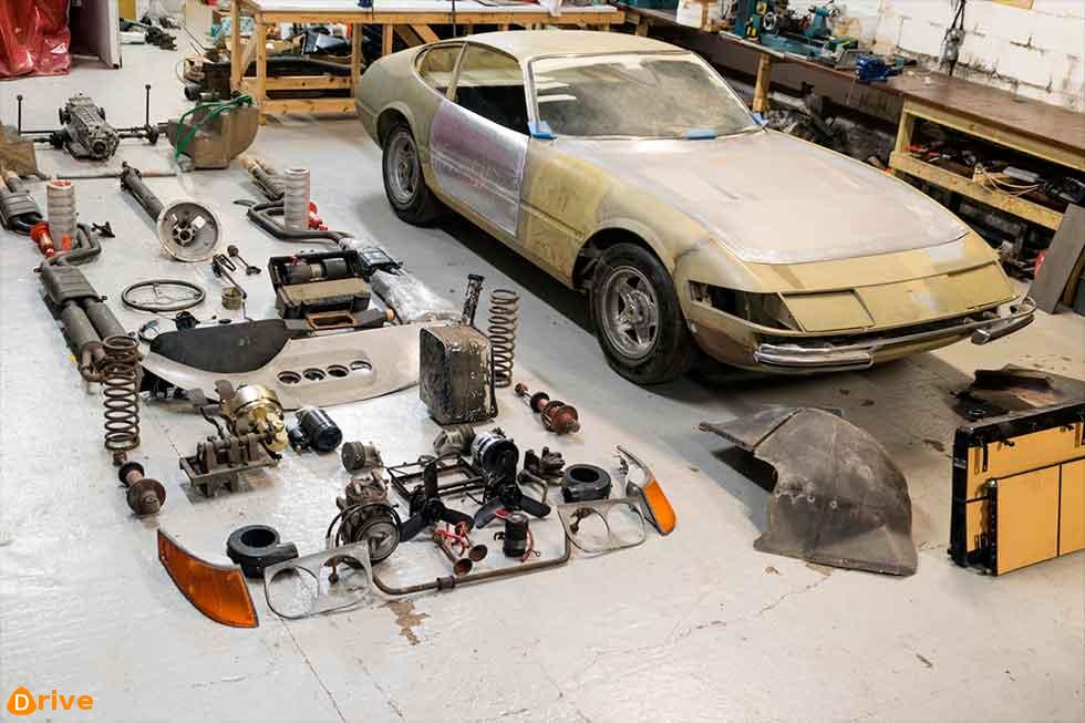 Reborn 1971 Ferrari 365 GTB/4 Daytona ‘wreck’ up for grabs